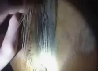 Dude Plays With Wet Mare Pussy - Real Zoo Sex Scene With Horse