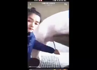 Chinese Girl Sucking Off a Nice Pig in Zoo Sex Clip