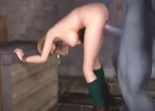 Big Boobs Zoophile Gets Horse Dick Deep Inside