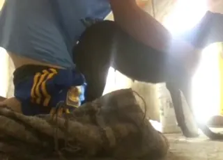Tight Dog Hole Takes Whole Cock in Hard Zoo Sex