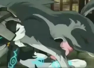 Hentai Wolf Sex Video Thrusting Madly Wild Zoo Animal sex